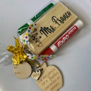 Teacher gift personalized whiteboard eraser